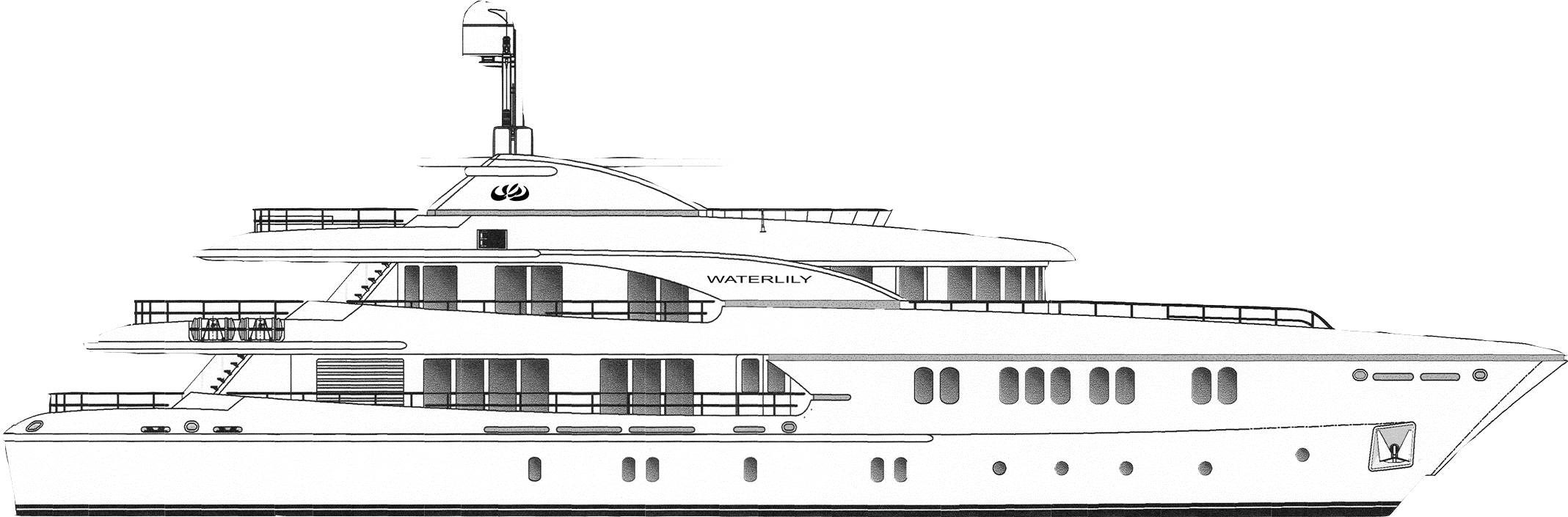 Waterlily Side profile